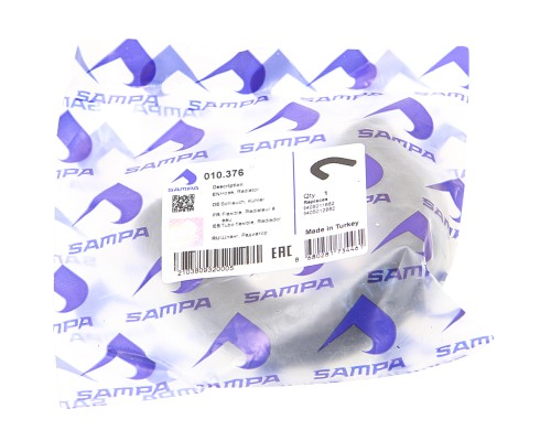 Патрубок КАМАЗ-5490 MERCEDES радиатора SAMPA