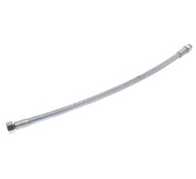 Шланг тормозной КАМАЗ-ЕВРО-2 компрессора (гайка-штуцер М22xМ22) L=605мм в металлической оплетке ТМК