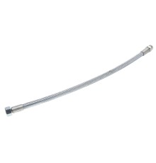 Шланг тормозной КАМАЗ-ЕВРО-2 компрессора (гайка-штуцер М22xМ22) L=605мм в металлической оплетке ТМК