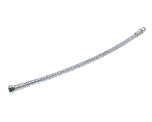 Шланг тормозной КАМАЗ-ЕВРО-2 компрессора (гайка-штуцер М22xМ22) L=605мм в металлической оплетке ТМК