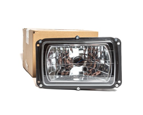 Фара ГАЗ-3102, КАМАЗ, МАЗ, УАЗ-3160 (без лампы) Н/О с гладким стеклом AVTOELECTRICA