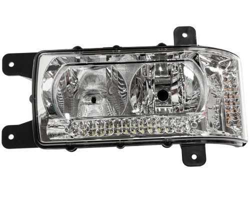 Фара блок КАМАЗ-6520, 6511, 4308 с ДХО левая Н/О AVTOELECTRICA