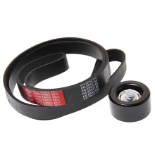 Ролик ГАЗ-3302 Бизнес дв.CUMMINS ISF 2.8 натяжителя ремня с ремнем 8РК2155 комплект PRAVT