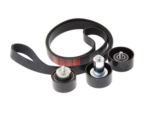 Ролик ГАЗ-3302 Бизнес дв.CUMMINS ISF 2.8 натяжителя ремня+верхний+нижний+ремень компл. PRAVT