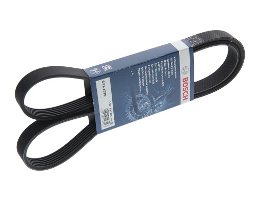 Ремень ГАЗ-3110, 3302 генератора ЗМЗ-406, 409.10 с ГУР 6PK1370 BOSCH