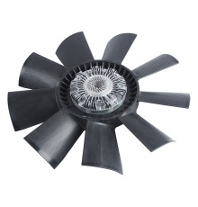 Вентилятор ЯМЗ-236НЕ2-3, 24 (660мм, 9 лопастей, 8.9292) с вязкостной муфтой в сборе АВТОПРИВОД