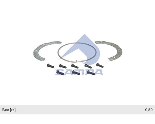 Комплект VOLVO FH12, FH16 монтажный диска тормозного SAMPA