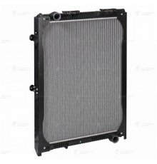 Радиатор MAN F2000 (94-) охлаждения двигателя (с рамкой) LUZAR