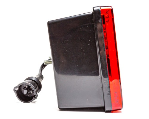 Фонарь задний КАМАЗ, МАЗ, УРАЛ левый с проводом (вилка СЦАЗ) AVTOELECTRICA