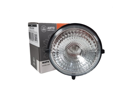 Фара рабочего света МТЗ круглая (без решетки, пластик) галогенная AVTOELECTRICA