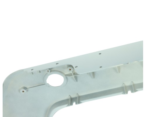 Бампер FAW J7, 4180 передний средняя часть (белый) OE