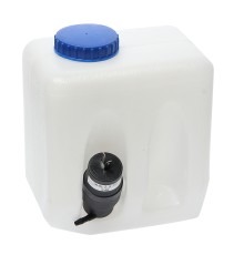 Бачок омывателя КАМАЗ, ЗИЛ, УРАЛ 24V 2л в сборе ПОЛИМЕР