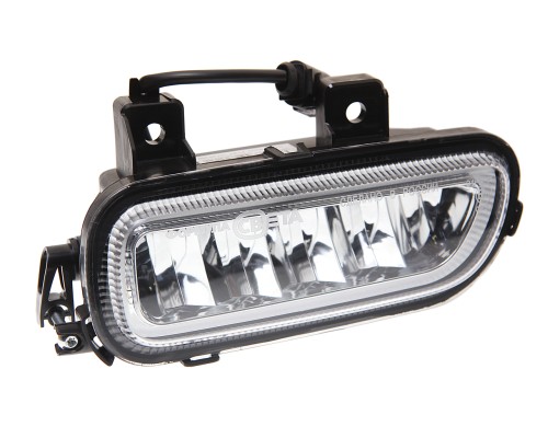 Фара противотуманная КАМАЗ-5490 К4, MERCEDES Axor левая светодиодная ФОРМУЛА СВЕТА