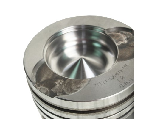 Гильза с поршнем КАМАЗ с пальцем и кольцами с рассекателем (эконом) (ОАО КАМАЗ)