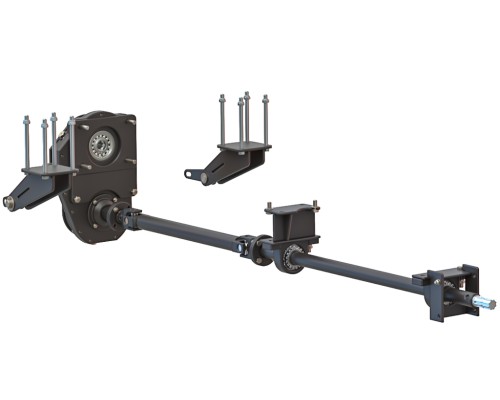 Вал МТЗ-80, 82 отбора мощности передний для снегоочистителя ССМ-2, 1 САЛЬСК