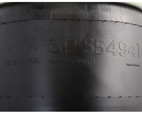 Пневморессора BPW (без стакана) (1 шп. M12, 1 отв. M18х1.5мм) SAMPA