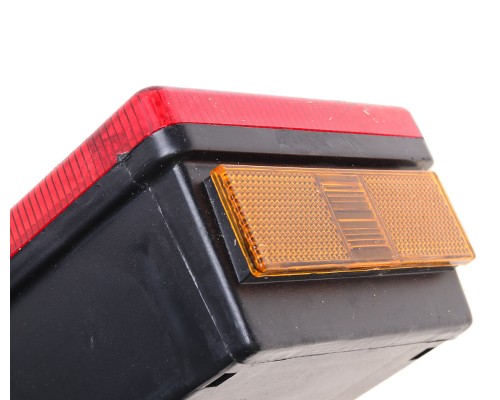 Фонарь задний КАМАЗ, МАЗ, УРАЛ левый (24V, светодиод, с кабелем) ТЕХАВТОСВЕТ