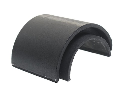 Втулка стабилизатора IVECO EuroTech, EuroCargo, Tector переднего (половинка) (62x92x70/80мм) SAMPA