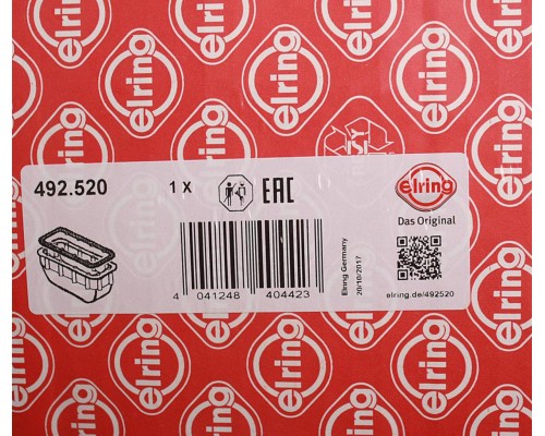 Прокладка MAN TGA, TGX, TGS дв.D2066 картера масляного ELRING