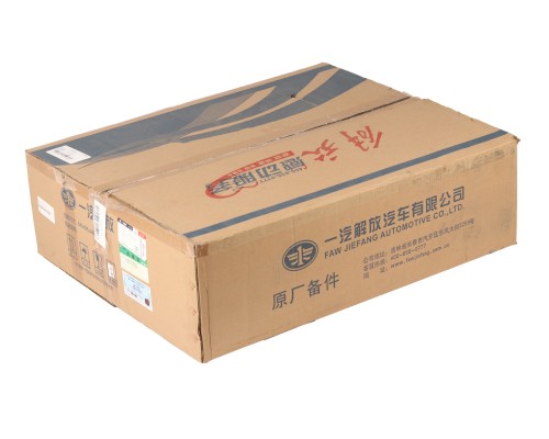 Бампер FAW J6, 4180, 4250 передний левая часть (белый) OE