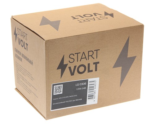 Генератор ГАЗ-31029, 3110, 3302, УАЗ дв.ЗМЗ-405.10, 406.10, 4061.10, 409.10 14В 135А STARTVOLT