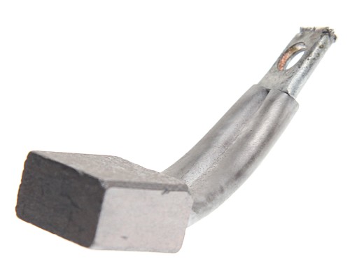 Щетка стартера СТ142Б1, СТ142Н, 25.3708-40 12х20х21 изолированная с наконечником ЭЛЕКТРОКОНТАКТ