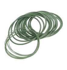 Кольцо КАМАЗ гильзы цилиндра силикон комплект (2 поз./24 дет.) СТРОЙМАШ