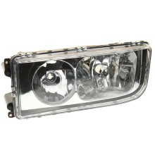 Фара MERCEDES Axor (04-08) левая (с корректором) AYFAR