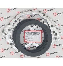 Прокладка КАМАЗ-6520 трубы приемной (16шт.) КВАДРАТИС