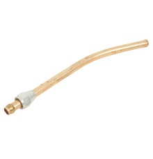 Трубка УРАЛ компрессора подводящая в сборе L=315мм/d=14мм медь