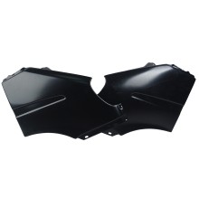 Крыло ГАЗ-3302 переднее левое/правое Н/О без повторителя неокрашенное пластик комплект ТЕХНОПЛАСТ