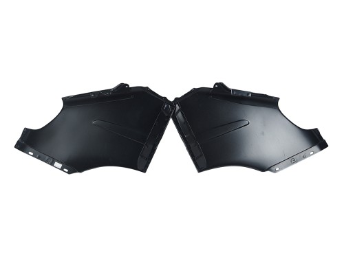 Крыло ГАЗ-3302 переднее левое/правое Н/О без повторителя неокрашенное пластик комплект ТЕХНОПЛАСТ