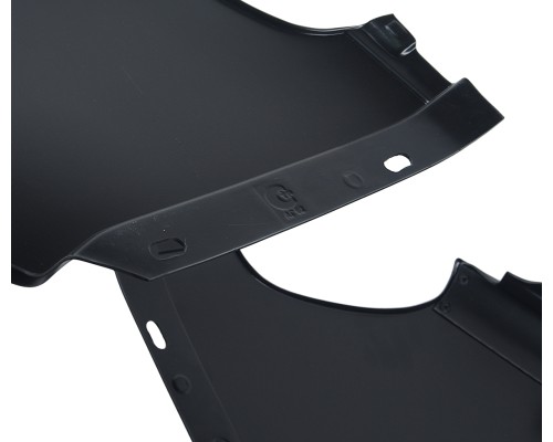 Крыло ГАЗ-3302 переднее левое/правое Н/О без повторителя неокрашенное пластик комплект ТЕХНОПЛАСТ