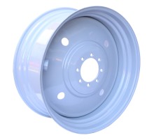 Диск колесный МТЗ-1523 задний (8 шпилек DW16Lх38 8х250 ET+125 199) с козырьком серый БЗТДИА