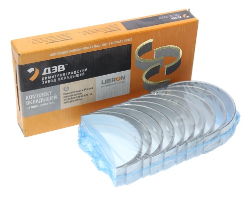 Вкладыши КАМАЗ коренные Р01 d=94.75 ДЗВ