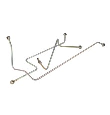 Трубка топливная КАМАЗ-ЕВРО-2 ТНВД BOSCH низкого давления 3шт.ТМК