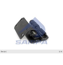 Петля MAN TGA, TGL, TGM, TGS, TGX двери левой верхняя SAMPA