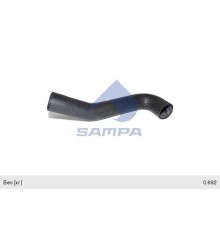 Патрубок MAN радиатора SAMPA