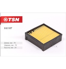 Элемент фильтрующий КАМАЗ топливный ЕВРО-2 (для SEPAR 2000/5/30) 75х75х25мм TSN