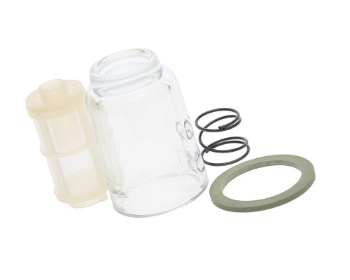 Ремкомплект фильтра топливного MERCEDES MK, SK грубой очистки (стакан, фильтр, пружина, резинка) BOSCH