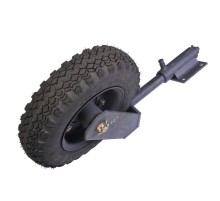 Колесо МТЗ, ВТЗ, ЛТЗ опорное к щетке 5.00х10 (со стойкой) САЛЬСК