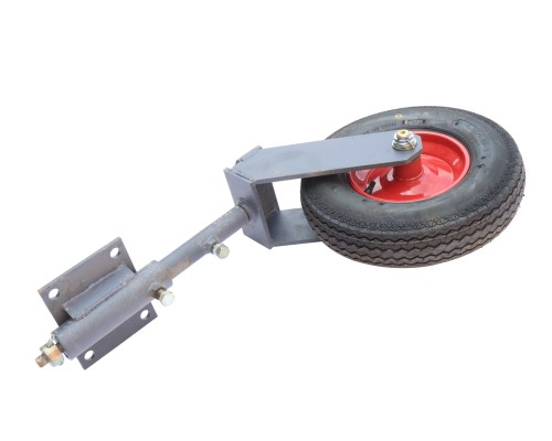 Колесо МТЗ, ВТЗ, ЛТЗ опорное к щетке 4.00х8 (со стойкой) САЛЬСК