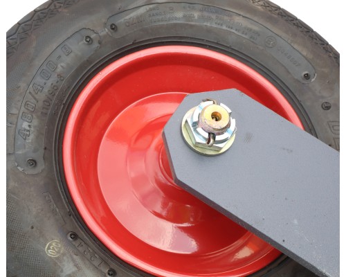 Колесо МТЗ, ВТЗ, ЛТЗ опорное к щетке 4.00х8 (со стойкой) САЛЬСК