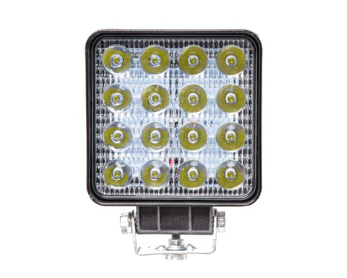 Фара рабочего света квадратная 110х140х42 48Вт 16 светодиодов направленный свет AVTOELECTRICA
