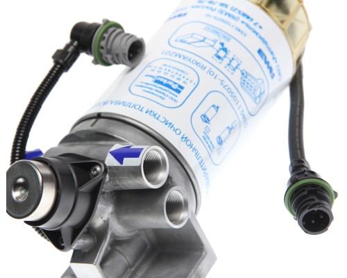 Фильтр топливный ЯМЗ-534 грубой очистки с подогревом и датчиком воды АВТОДИЗЕЛЬ