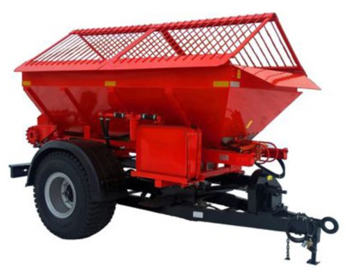 Полуприцеп МТЗ-80, 82, 1221 разбрасыватель песка 3.6куб.м КСТ