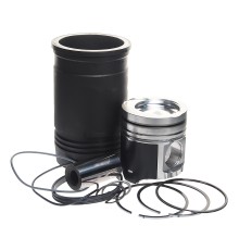 Гильза с поршнем ЯМЗ-656, 658 (гильза,  поршень,  кольца упл. и ст.,  п/п,  п/кольца) АВТОДИЗЕЛЬ