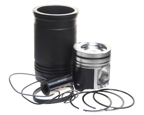 Гильза с поршнем ЯМЗ-656, 658 (гильза,  поршень,  кольца упл. и ст.,  п/п,  п/кольца) АВТОДИЗЕЛЬ