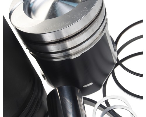 Гильза с поршнем ЯМЗ-656, 658 (гильза,  поршень,  кольца упл. и ст.,  п/п,  п/кольца) АВТОДИЗЕЛЬ