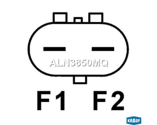 Генератор ГАЗ-31105 дв.Крайслер 14В 136А KRAUF